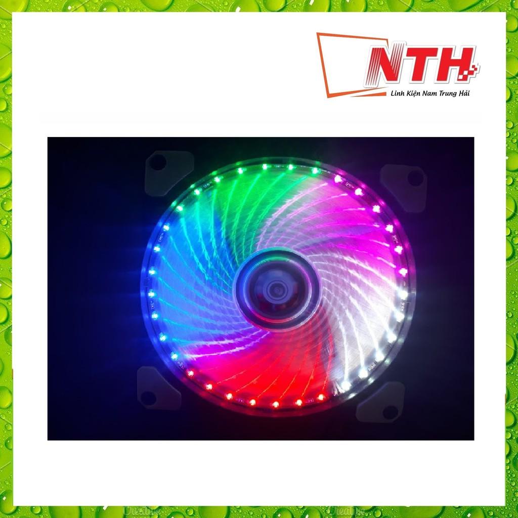 Fan Case 12cm-33 Bóng -LED 5 MÀU - Full Box