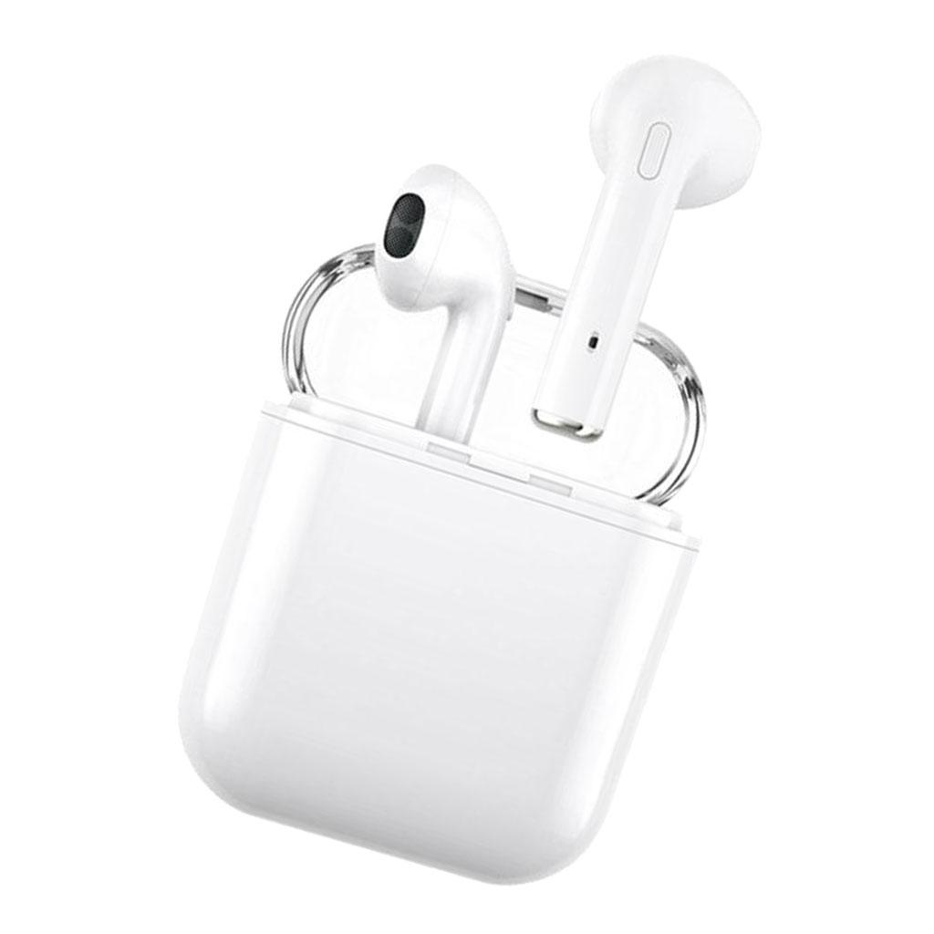 Portable Handsfree Mini Bluetooth Headphones Wireless Earphones White