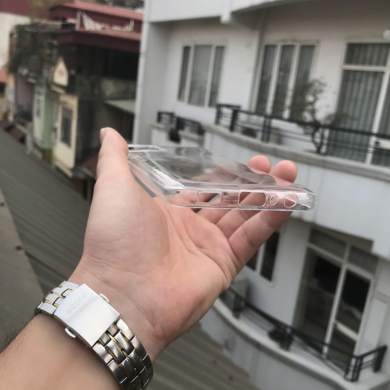 Ốp lưng dành cho Samsung Galaxy A02S dẻo silicon trong cao cấp