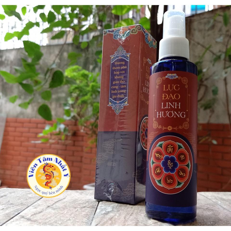 Xịt tẩy trần Lục Đạo Linh Hương, mùi hương thuần tịnh, xịt thân thể và không gian sống, không gian thờ cúng