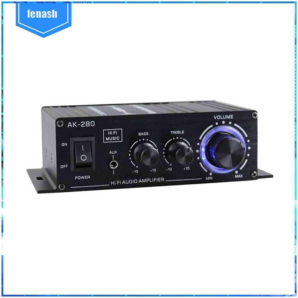 Bộ Khuếch Đại Âm Thanh AK-280 HiFi 12V 40W + 40W Chuyên Dụng