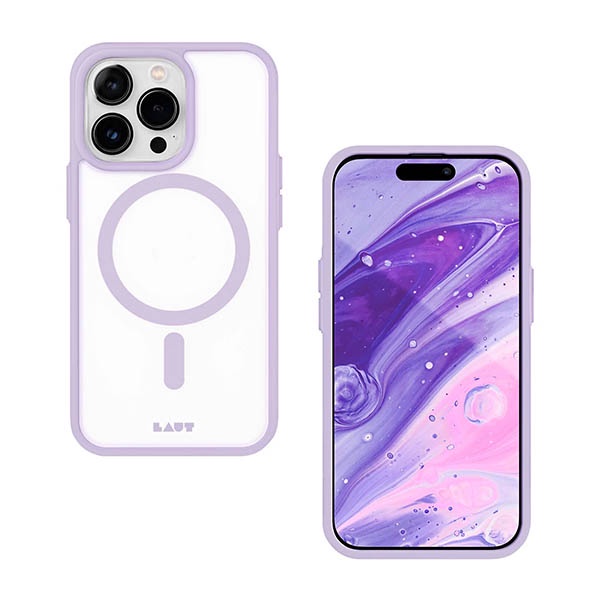 Ốp LAUT Huex Protect For iPhone 14 Pro/ 14 Pro Max Mặt Lưng Trong Kính Cường Lực Không Ngả Màu Chống Xước Chống Sốc 4,2m Hàng Chính Hãng