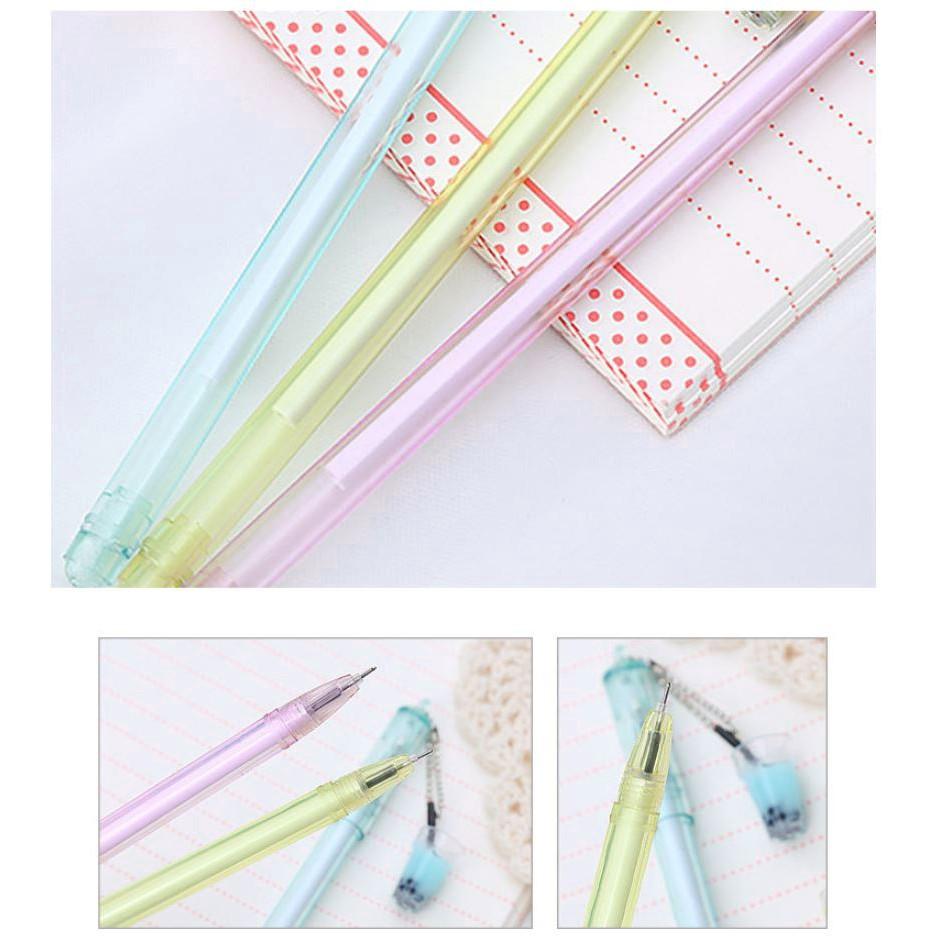 Bút Gel Nước Mực Đen Ly Trà Sữa H68