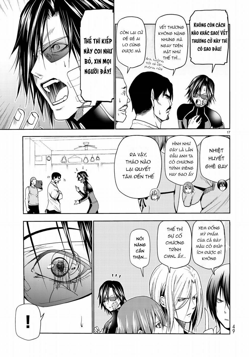 cô gái thích lặn - grand blue chapter 52 17