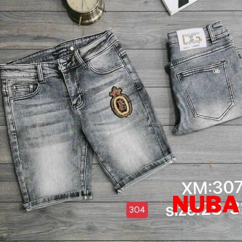 Quần short jean nam chất vải bò cá tính trẻ trung, NUBA 304