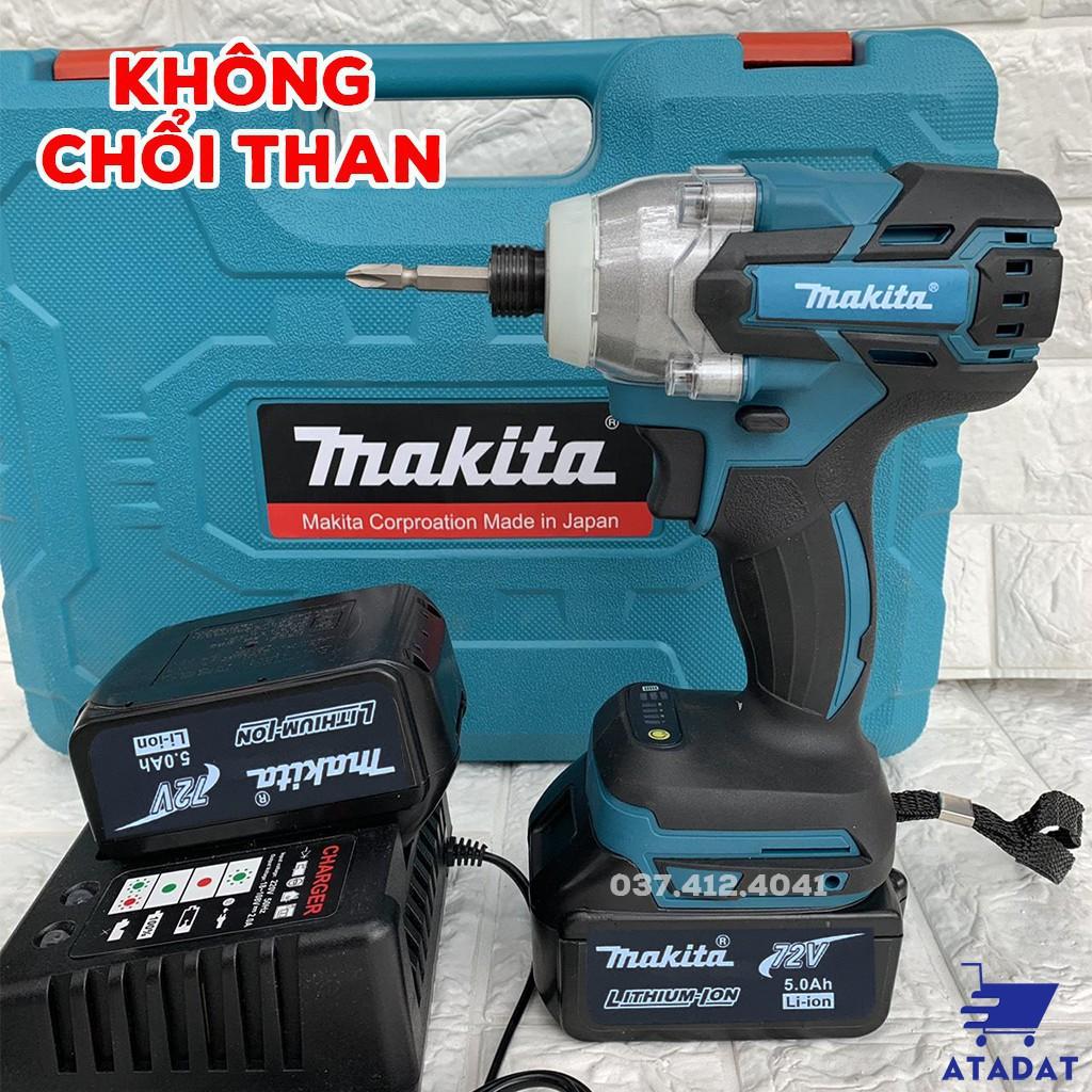 Máy bắt vít chuyên dụng dùng pin Makita 72V, không chổi than, pin 10 cell, Máy khoan pin 100% Lõi đồng