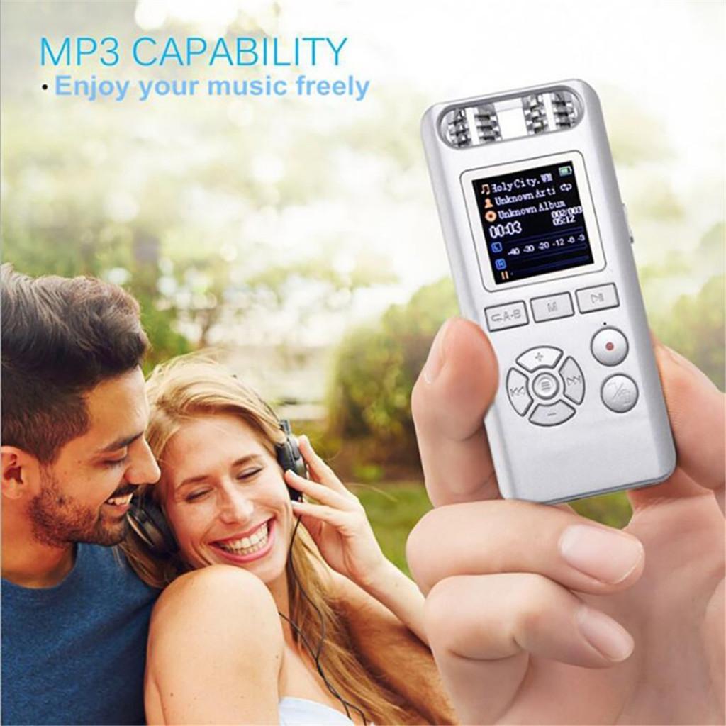 Digital Sound Voice 8GB Rechargeable MP3 Player Record