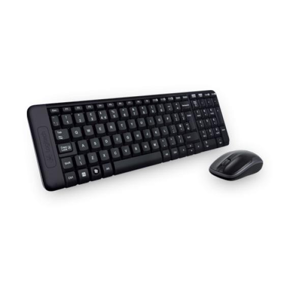 Combo bàn phím + chuột không dây Logitech MK220 -Hàng chính hãng