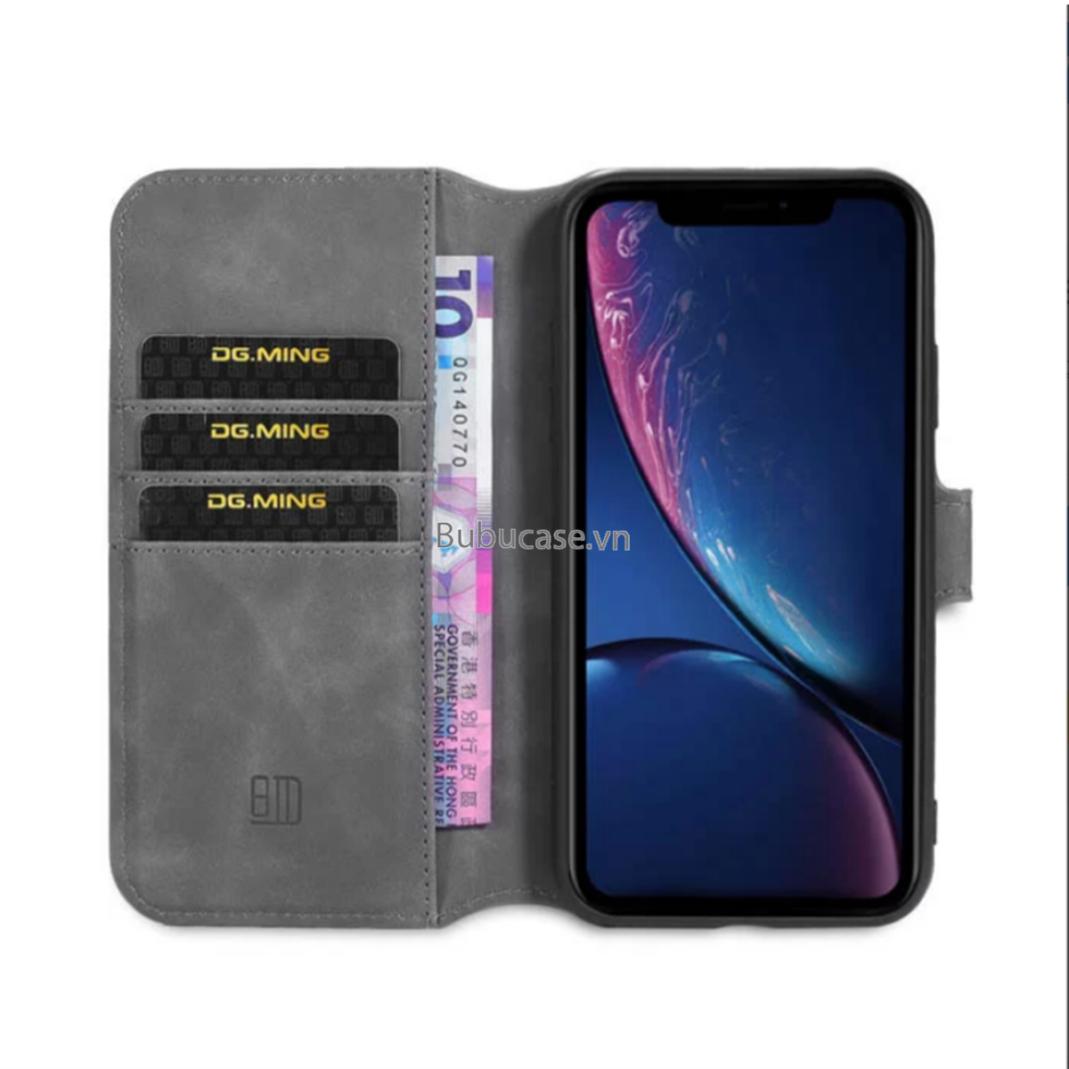 Bao Da Cho Iphone - Có Gài, Có Khe Đựng Thẻ