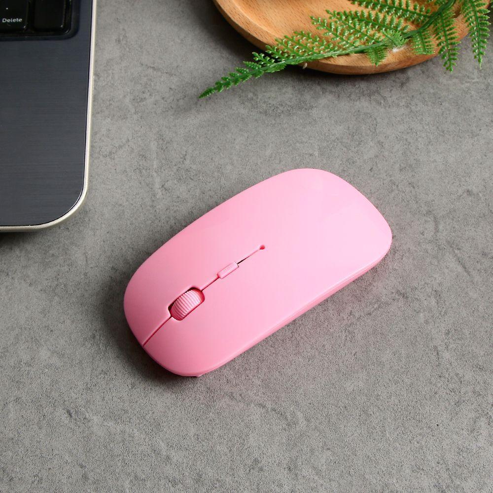 Chuột không dây siêu mỏng 2.4GHz nhiều màu sắc