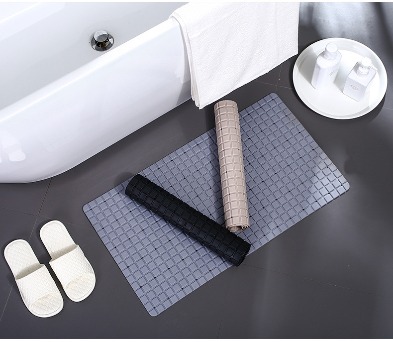Thảm PVC Lót Sàn Nhà Tắm, chỗ chậu rửa bát nhà bếp Chống Trơn Trượt - loại mới MS11- nhiều màu