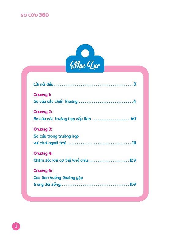 Sách - Sơ Cứu 360 - Sách Dành Cho Mọi Gia Đình - Cẩm Nang An Toàn Không Thể Thiếu!