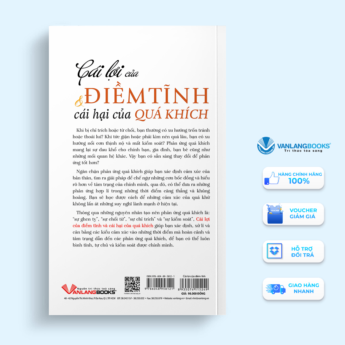 Cái Lợi Của Điềm Tĩnh, Cái Hại Của Quá Khích – Vanlangbooks