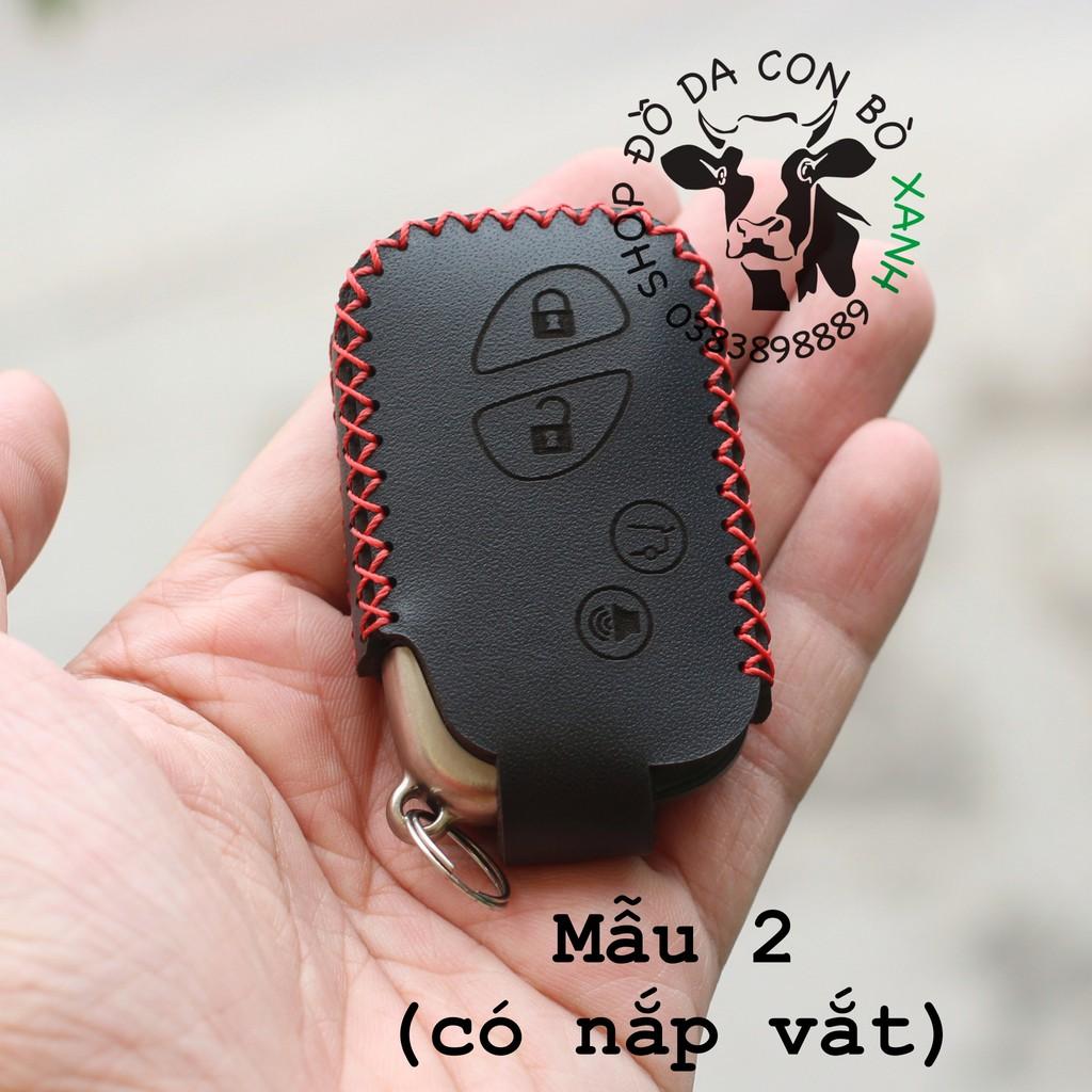 Bao da dành cho chìa khoá Lexus handmade da thật 001
