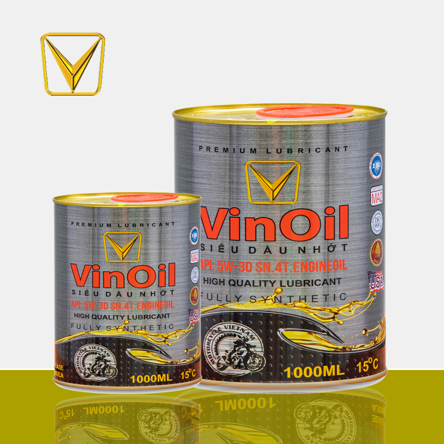 Dầu nhớt V-Oil Phân khối lớn 1L SN 5W-30