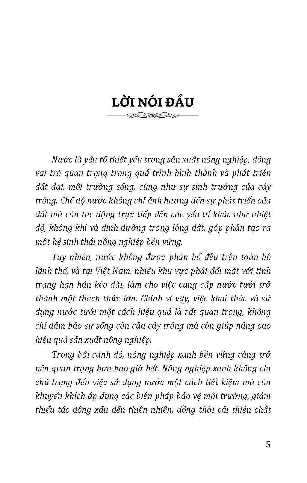 Nông Nghiệp Xanh Và Sạch - Kỹ Thuật Tưới Trong Nông Nghiệp Xanh