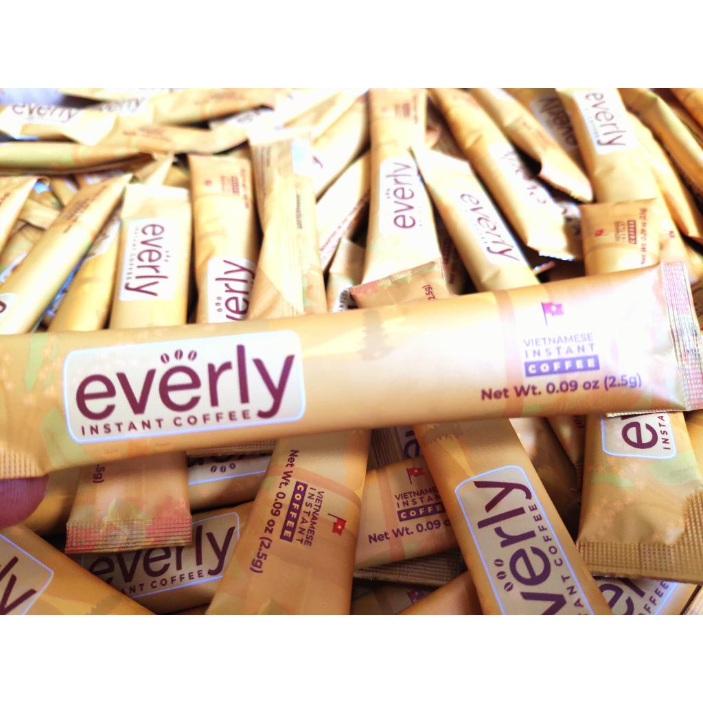 Cà Phê Đen Hòa Tan Sấy Lạnh Nguyên Chất - Everest Coffees. Chất Lượng Quốc Tế. Hàng Việt Nam Xuất Khẩu Mỹ