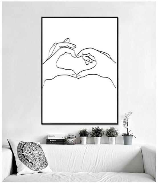 Tranh canvas decor 40x60cm