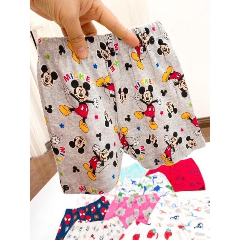 Combo 10 quần đùi bozip cho bé