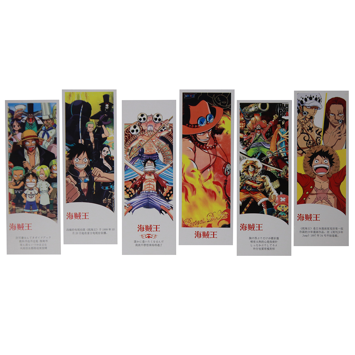 Hộp 36 Bookmark Đánh Dấu Sách Đảo Hải Tặc One Piece