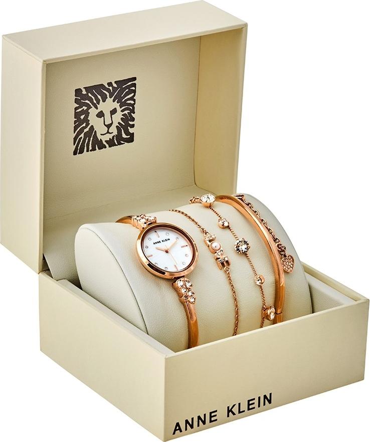 Bộ đồng hồ và vòng tay ANNE KLEIN 3430RGST