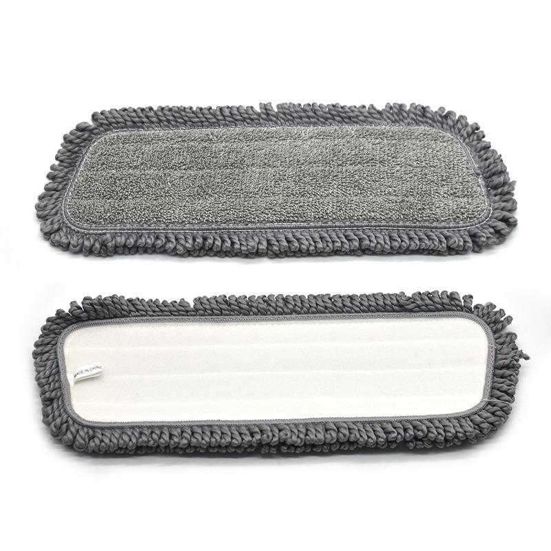 4PCS Microfiber Spray MOP Pads Đầu thay thế cho lau bụi khô, có thể tái sử dụng MOP đầu lau