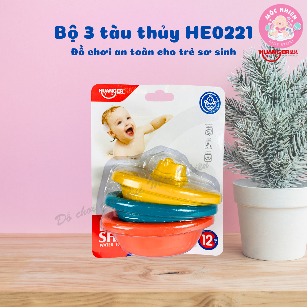 Đồ Chơi Sơ Sinh - Đồ Chơi Nhà Tắm HUANGER (nhiều mẫu) Water Toy Cho Bé Từ 12 Tháng Tuổi