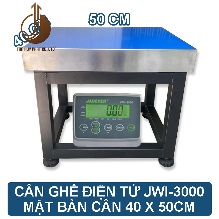 Cân Ghế Điện Tử JWI-3000 - Mặt Bàn Cân 400x500MM