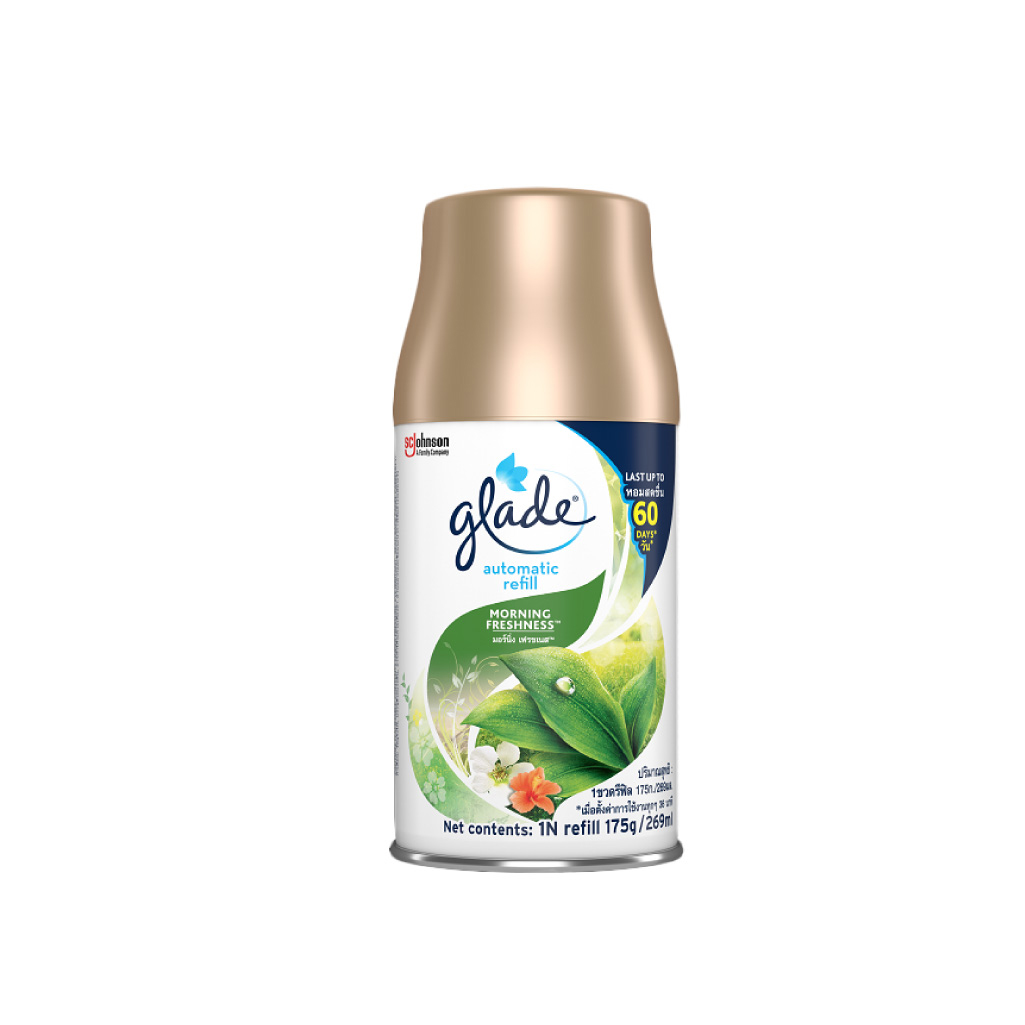 Lõi xịt thơm phòng tự động GLADE  Hương Sớm Mai 252ml