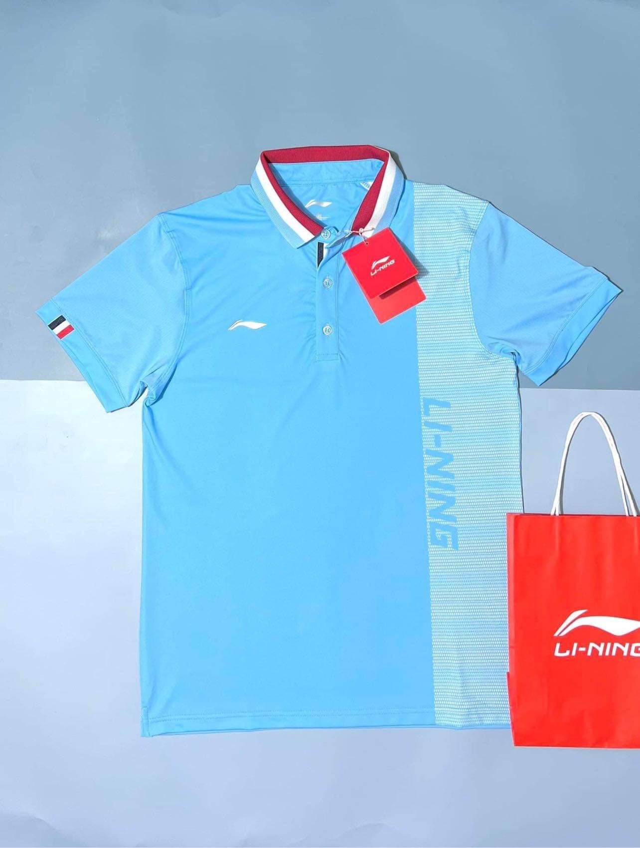 Áo thun thể thao nam cao cấp chất vải poly + elastane, mềm mát - lịch sự