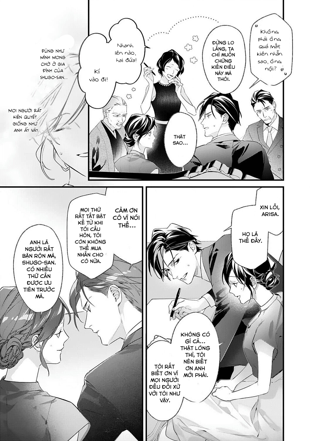 hợp đồng hôn nhân 1 tỷ yên ~ giám đốc kết hôn cùng thư ký chapter 2.5 13