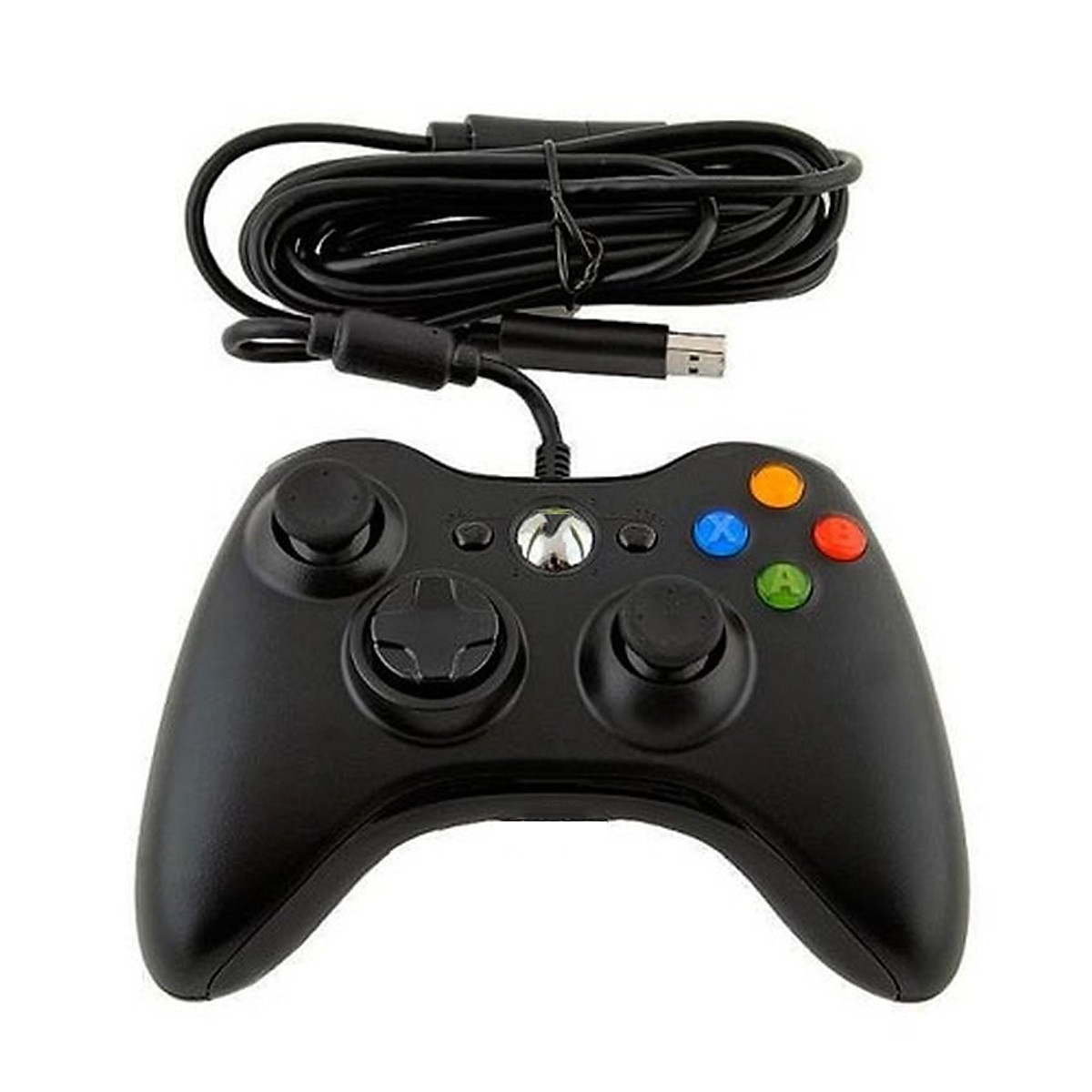 Tay Cầm Xbox 360 Có Dây cổng USB Chơi mọi loại game - Hàng Chính Hãng