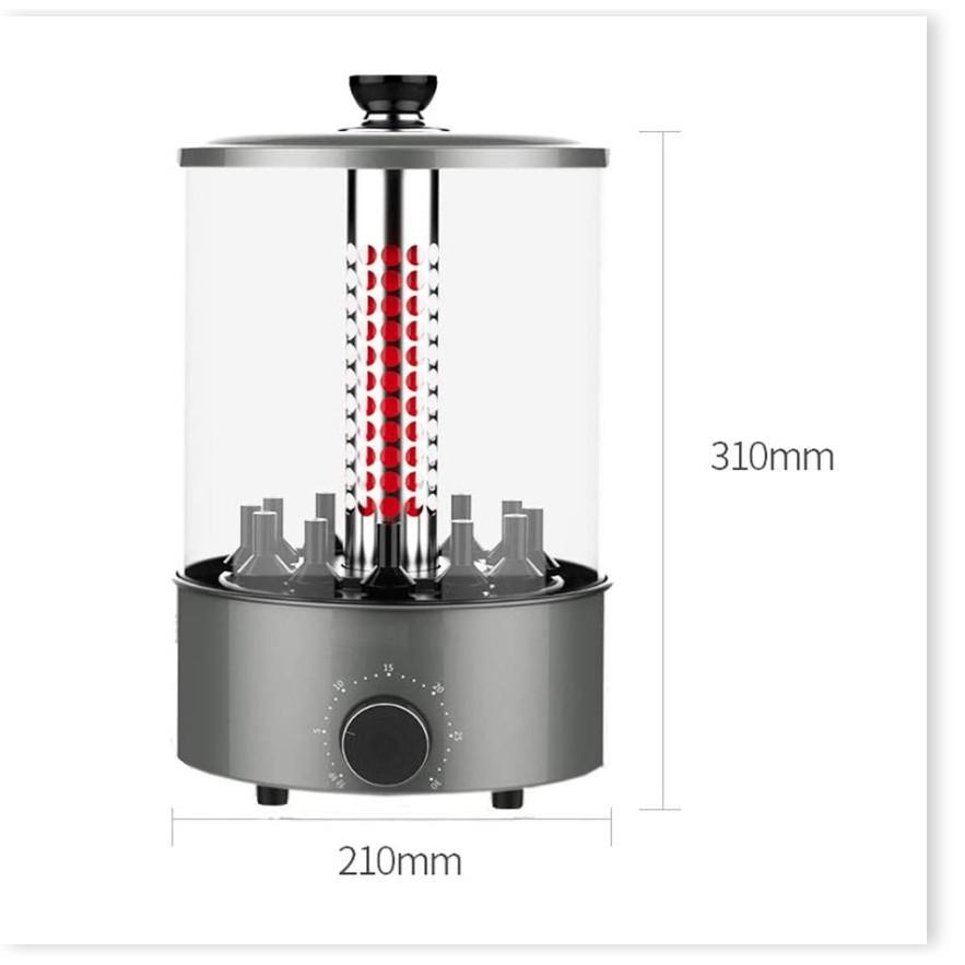 Lò nướng không khói xoay tự động 360 độ KL-J120