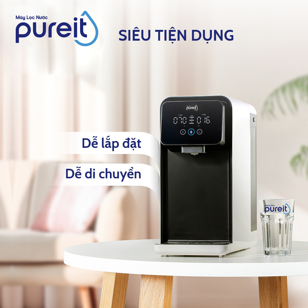 Máy Lọc Nước Pureit Lavita - CR5240 Chức Năng Làm Nóng Nhiều Cấp Độ Tích Hợp Công Nghệ RO+UV - Hàng Chính Hãng