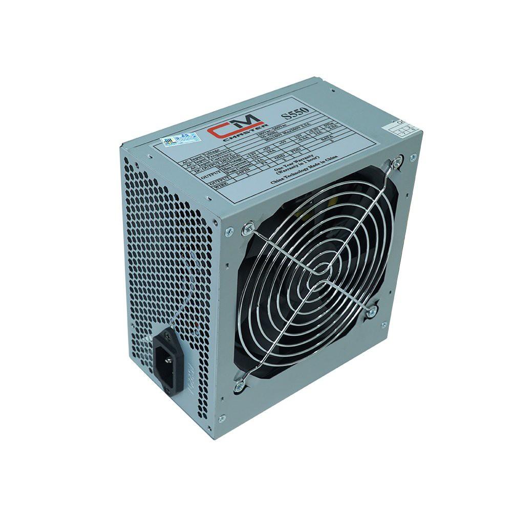 Nguồn (PSU)  máy tính văn phòng Cmaster S550  Fan 12cm NEW + kèm dây nguồn