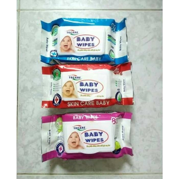 Khăn giấy ướt baby Wipes hương dịu nhẹ