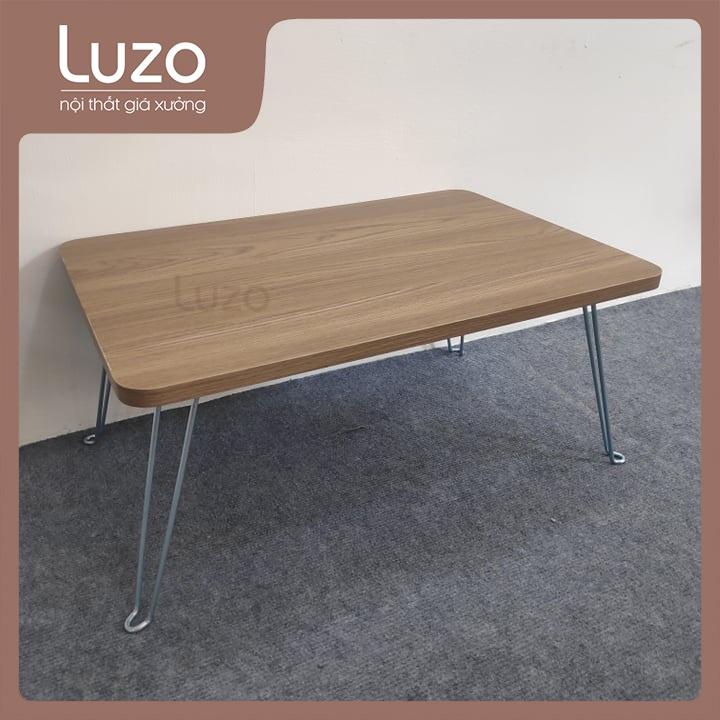 Bàn Ngồi Bệt Gấp Gọn Mini và Bàn Xếp Sinh Viên Ngồi Học Trên Giường BET1 - Luzo Home