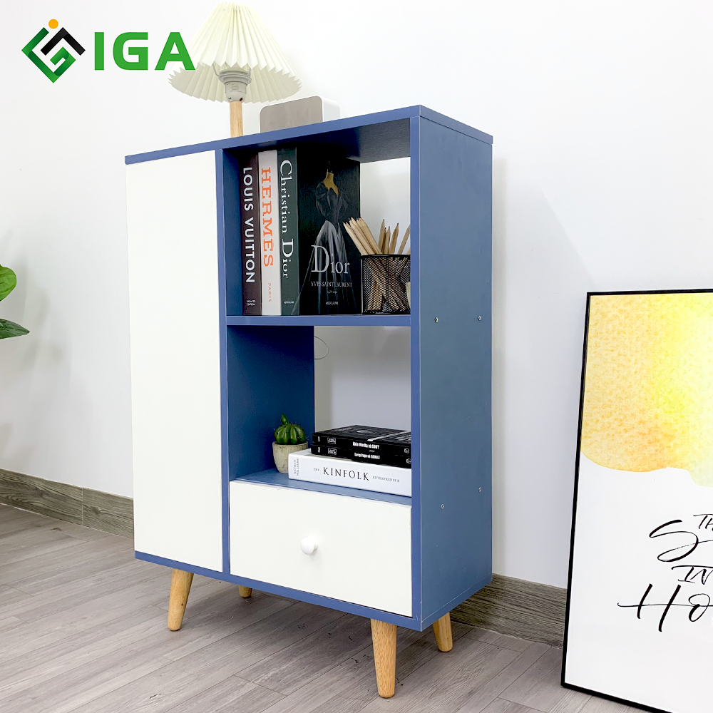 Tủ Sách, Tủ Đồ Đa Năng Quada Thương Hiệu IGA - GP124