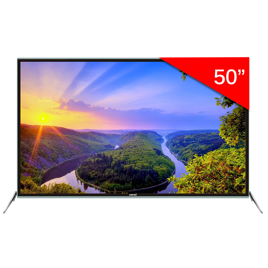 Smart Tivi ASANZO 50 inch 50SK900 Cường Lực - Hàng Chính Hãng