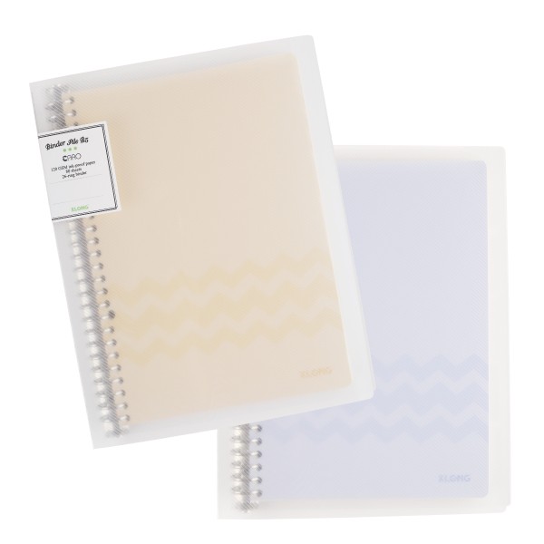Sổ Binder File Caro sắt 26 chấu B5 - 80 tờ ; MS: 550
