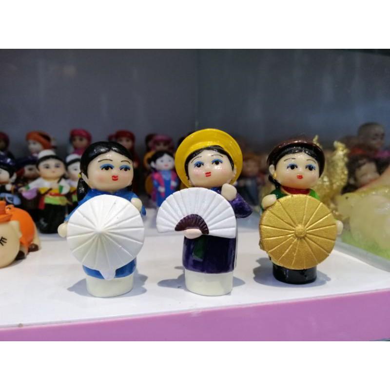 BỘ 3 TƯỢNG CÔ GÁI BẮC TRUNG NAM.