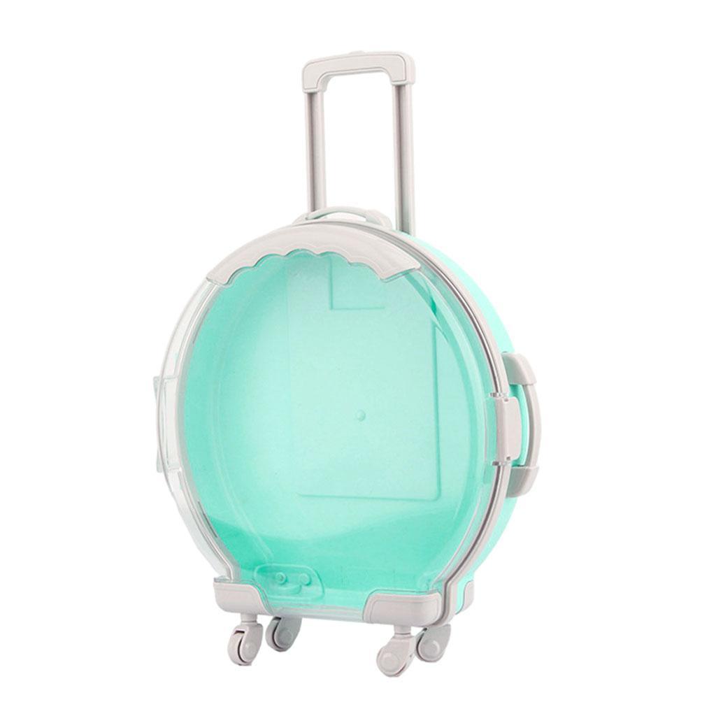1piece Suitcase Travel Luggage fit for Girl Doll Kids Toys