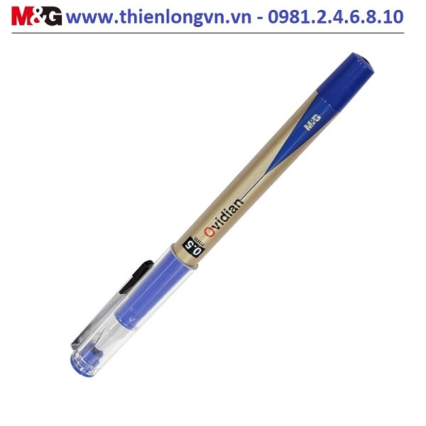 Combo 5 cây bút nước 0.5mm M&amp;G - AGP11536A (AGP11503A) mực xanh