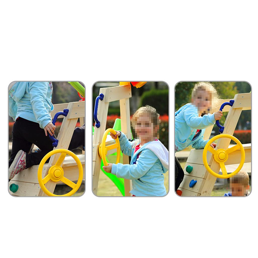 Child Boat Ship Steering Wheel Toy for Kids Swingset Equipment Accessories