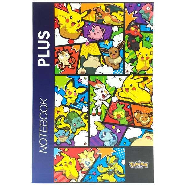 Tập Học Sinh B5 4 Ly Ngang 200 Trang 70gsm Pokemon Notebook - Plus 700-V008