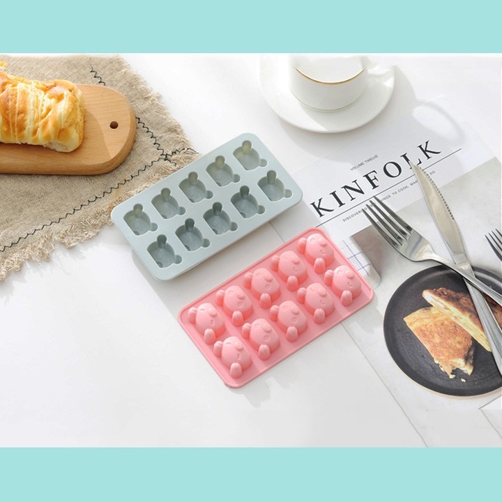 Khuôn silicon hình gấu