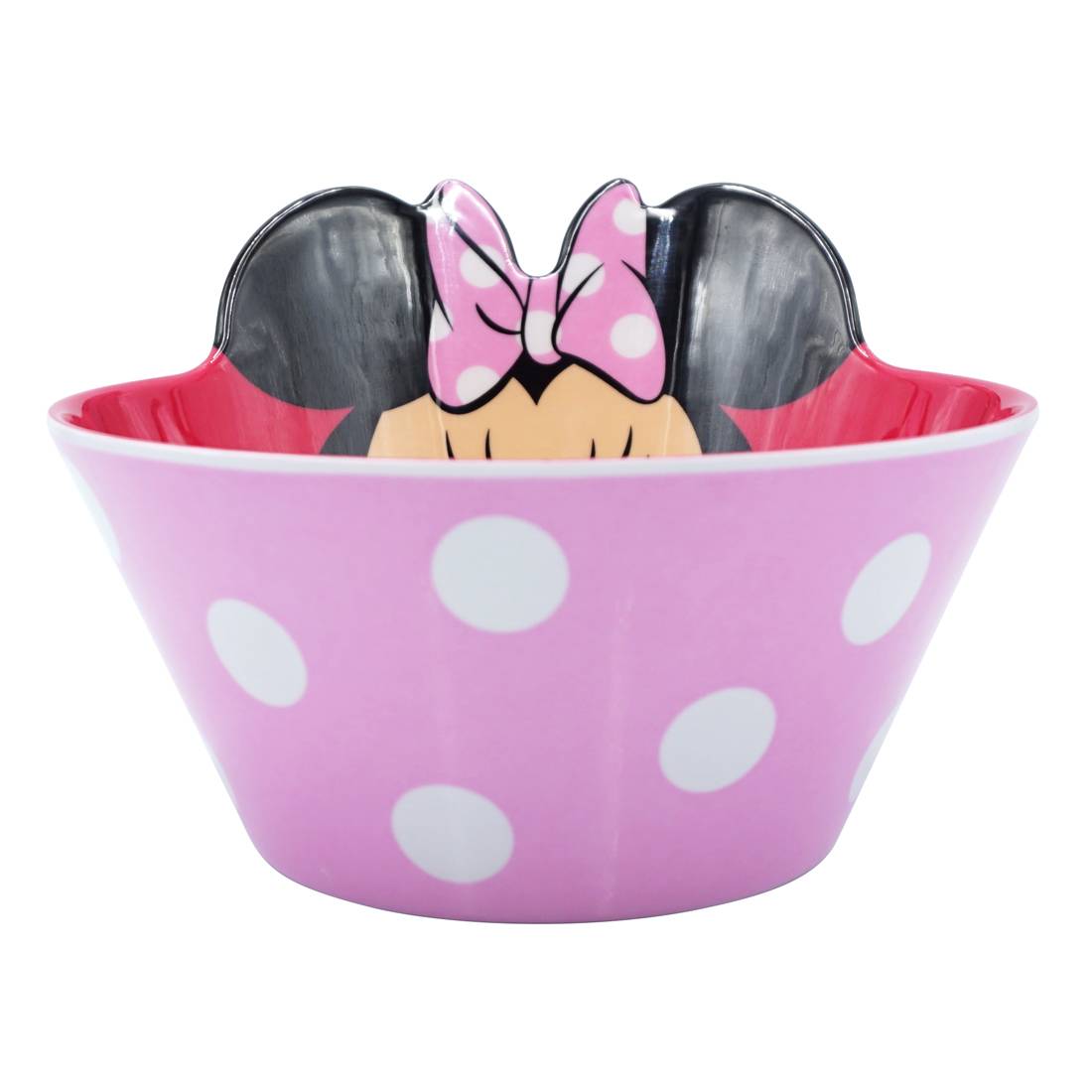 Chén tô ăn dặm melamine Disney hình chuột Minnie Mouse cho bé gái