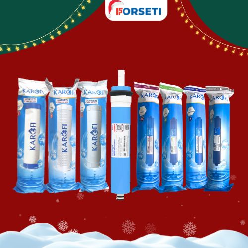 Combo 8 lõi lọc nước Karofi hàng chính hãng dùng cho máy lọc nước Karofi máy sRO