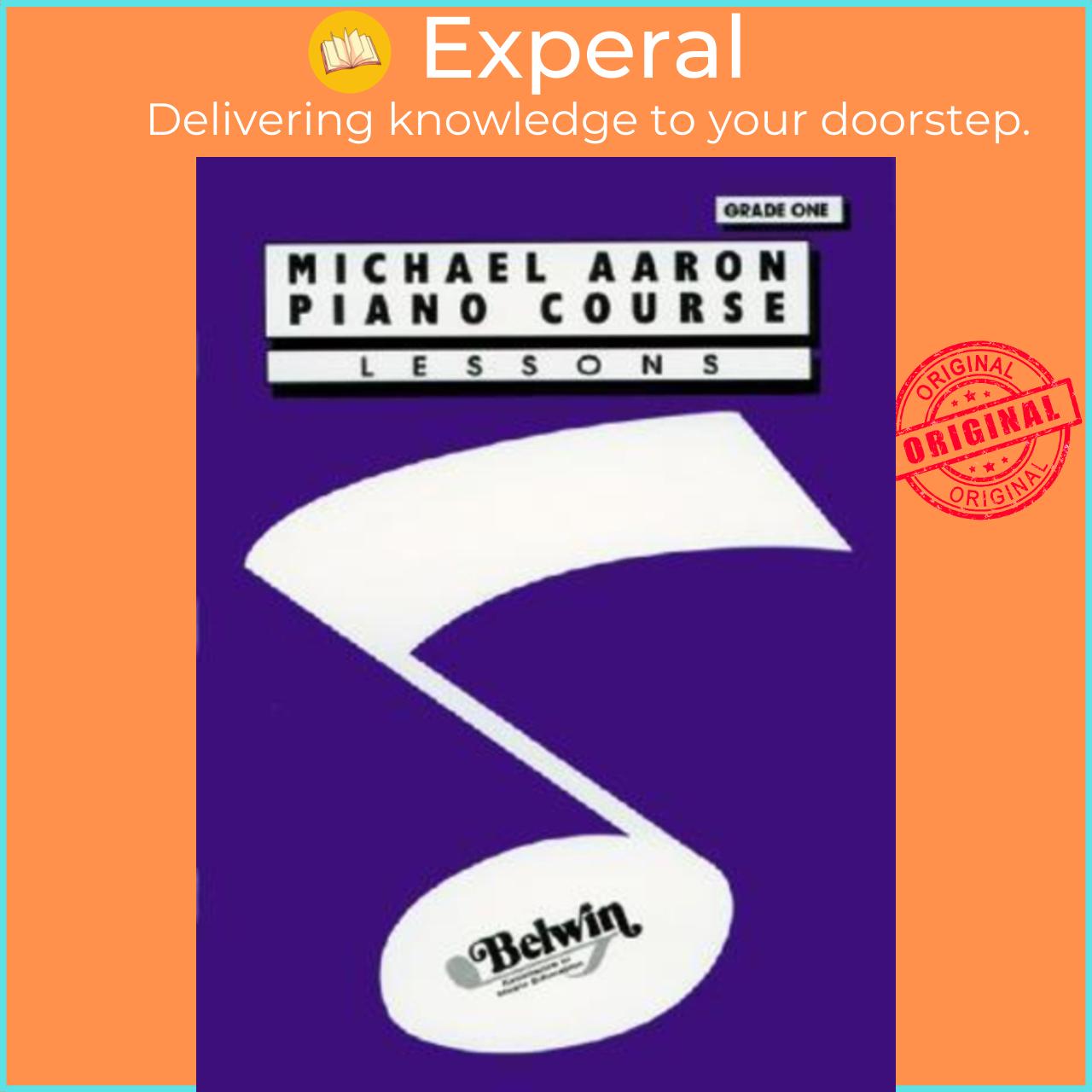 Sách - Piano Course : Lessons Grade 1 by Michael Aaron