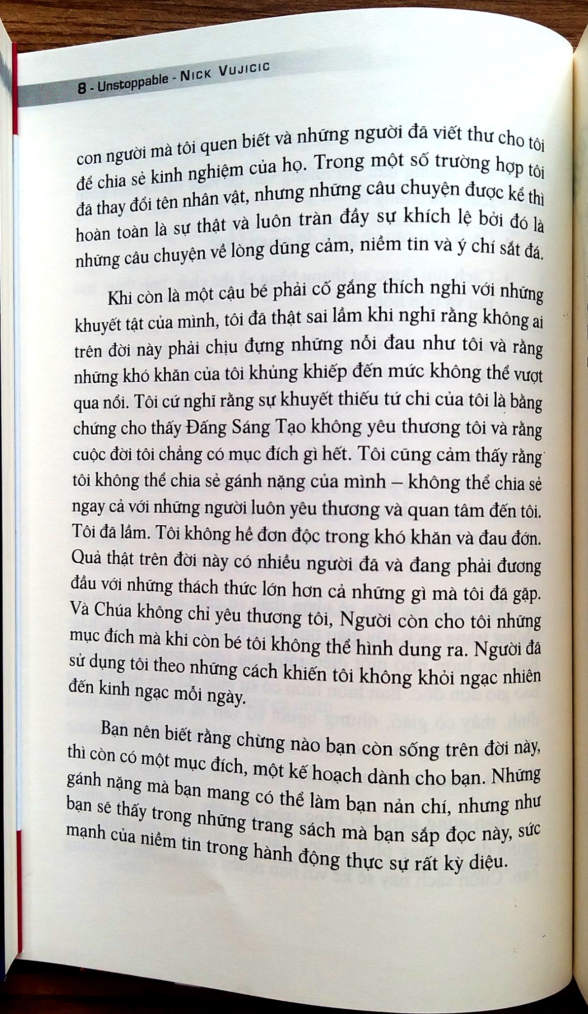 Đừng Bao Giờ Từ Bỏ Khát Vọng - Nick Vujicic